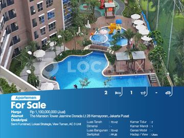 Apartemen The Mansion Tower Jasmine Dorada Lt 28 Kemayoran, Jakarta Pusat
