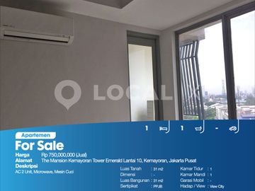 Apartemen The Mansion Kemayoran Tower Emerald Lantai 10, Kemayoran, Jakarta Pusat