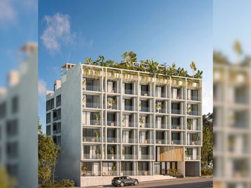Penthouse con vista al mar desde rooftop en venta, Centro, Playa del Carmen