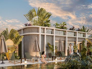 Penthouse con vista al mar desde rooftop en venta, Centro, Playa del Carmen