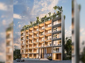 Penthouse con vista al mar desde rooftop en venta, Centro, Playa del Carmen