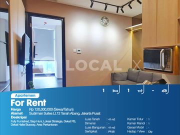 Apartemen Sudirman Suites Lt.12 Tanah Abang, Jakarta Pusat