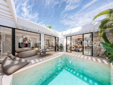 Serene Island Retreat : 2 Bedroom Villa with Stunning Rice Field Views