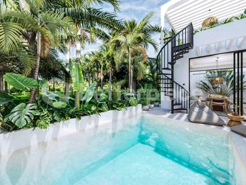 Serene Island Retreat : 2 Bedroom Villa with Stunning Rice Field Views