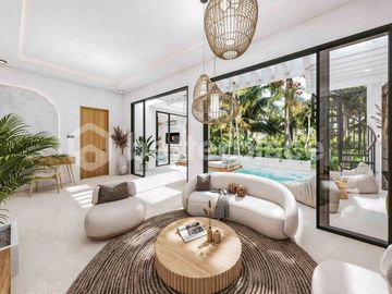 Serene Island Retreat : 2 Bedroom Villa with Stunning Rice Field Views