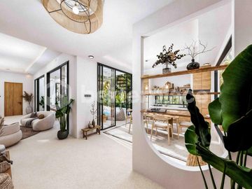 Serene Island Retreat : 2 Bedroom Villa with Stunning Rice Field Views