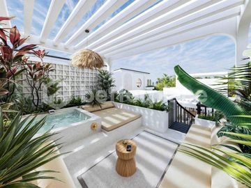 Serene Island Retreat : 2 Bedroom Villa with Stunning Rice Field Views