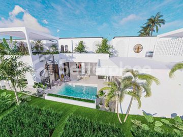 Serene Island Retreat : 2 Bedroom Villa with Stunning Rice Field Views