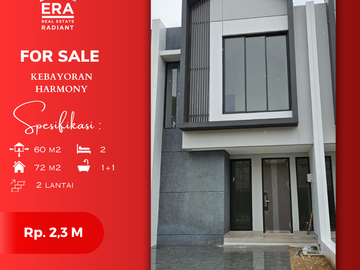Kebayoran Harmony, Cluster Nordic | Rumah Baru dan Siap Huni