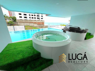 Suite por estrenar frente al mar en venta, cerca al Mall del Pacífico, sector Playa Murciélago, Manta, Ecuador