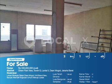 Apartemen Green Park View, Tower G, Lantai 5, Daan Mogot, Jakarta Barat