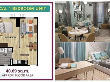 Elegant 1 Bedroom Condo with Modern Comforts at Avida Riala Towers