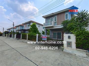 2-storey twin house, 39.9 sq.w., Supalai Ville Village, Wongwaen-Bangyai, Kanchanaphisek Road, Bang Bua Thong, Nonthaburi