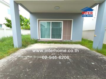 2-storey twin house, 39.9 sq.w., Supalai Ville Village, Wongwaen-Bangyai, Kanchanaphisek Road, Bang Bua Thong, Nonthaburi