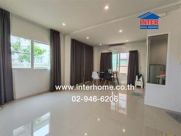 2-storey twin house, 39.9 sq.w., Supalai Ville Village, Wongwaen-Bangyai, Kanchanaphisek Road, Bang Bua Thong, Nonthaburi