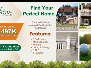 Ready for Occupancy: 4-Bedroom House at The Grove, Pueblo Golf Estates, Uptown Cagayan de Oro City
