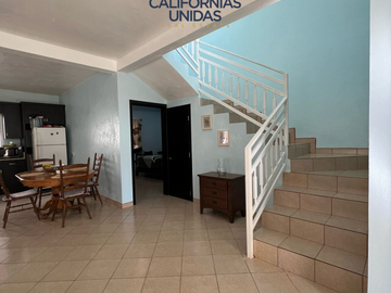CASA 2 NIVELES CON TERRAZA Y VISTA PANORAMICA AL MAR 📍CAMPO REAL,ROSARITO B.C.
