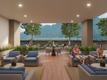 DEPARTAMENTO EN PREVENTA | PUNTODOMO | SANTA CATARINA, N.L.