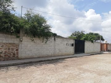 Casa en El Organal, San Juan del Río con árboles frutales.
