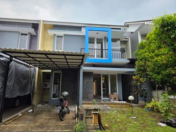 Disewakan Rumah Cluster Costarica Delatinos BSD City Tangerang Selatan Murah Bagus Nyaman Strategis Siap Huni