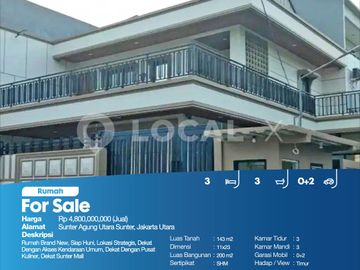 Rumah Sunter Agung Utara Sunter, Jakarta Utara