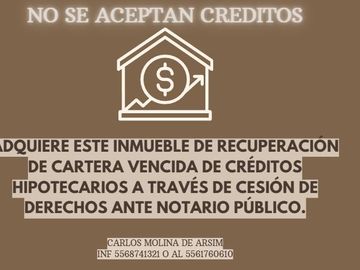 JCM Venta de Casa en Recuperación Bancaria en Av. Rufino Tamayo 525, Quinta Colonial Apodaca I, 66610 Ex-Hacienda Santa Rosa, N.L.