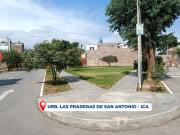 Se vende terreno de 120 m2 en Praderas de San Antonio, justo al lado de la Urb. Residencial San Carlos