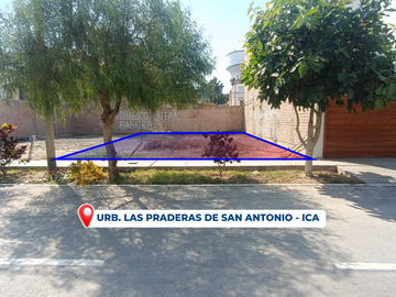 Se vende terreno de 120 m2 en Praderas de San Antonio, justo al lado de la Urb. Residencial San Carlos