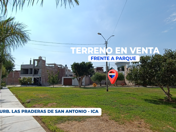 Se vende terreno de 120 m2 en Praderas de San Antonio, justo al lado de la Urb. Residencial San Carlos
