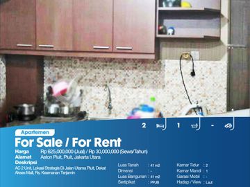 Apartemen Aston Pluit, Pluit, Jakarta Utara