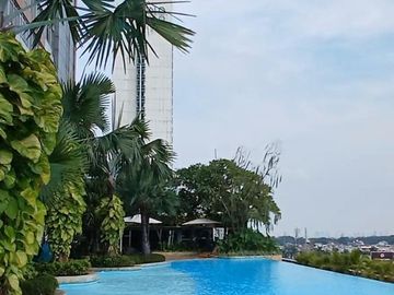 For Rent Apartment Studio Skandinavia Tangerang City, Brand New Furnished - Lake View