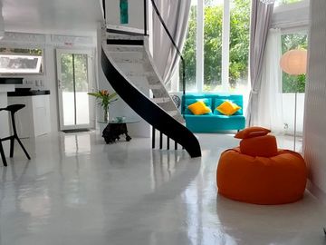 Modern Helix Loft with Balcony for Sale in Diniwid, Boracay Island – Prime Location!