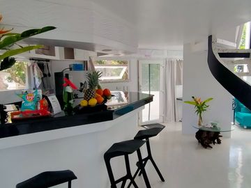 Modern Helix Loft with Balcony for Sale in Diniwid, Boracay Island – Prime Location!