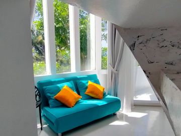 Modern Helix Loft with Balcony for Sale in Diniwid, Boracay Island – Prime Location!