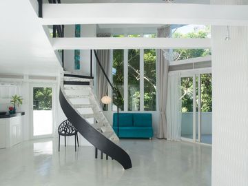 Modern Helix Loft with Balcony for Sale in Diniwid, Boracay Island – Prime Location!