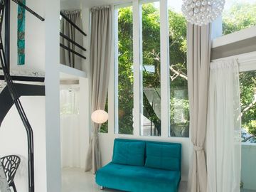 Modern Helix Loft with Balcony for Sale in Diniwid, Boracay Island – Prime Location!