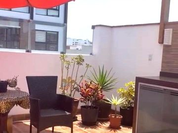 🌟 📢 ¡¡ Excelente Oportunidad !! ¡¡ Venta De Bonito, Cómodo Y Amplio Dúplex En 7° Piso Muy Bien Ubicado En Miraflores En Zona Céntrica Y Segura Y Con