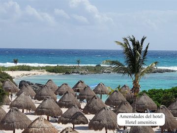 Terreno para desarrollador, 1,000 m2, a la venta en residencial con acceso al mar, en Sirenis, Akumal, Tulum