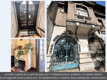 SE VENDE Amplia Casona en pleno centro de Santiago, a una cuadra del Metro Los Heroes