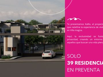 Casa en Venta en Privada en Villa Magna Modelo ARIA.