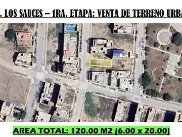 VENTA DE TERRENO EN URB. LOS SAUCES PRIMERA ETAPA