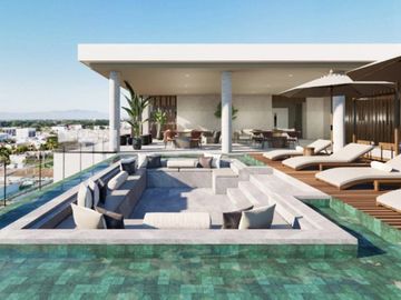 Departamento en venta con 2 recamaras y 3 baños en la Col Versalles, ideal para inversion en rentas.