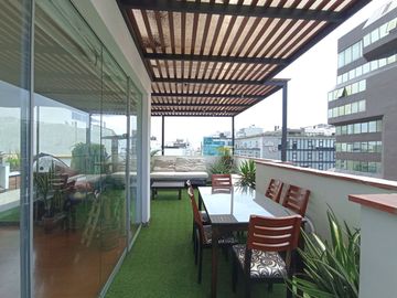 ¡Vive En El Corazón De Miraflores! Dpto. Dúplex Con Terraza Exclusiva En Venta!