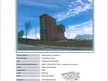 Departamento en Venta Torre Cantera, Zona San Jerónimo