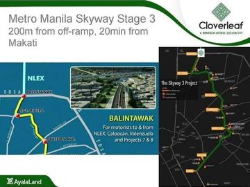 RENT TO OWN CONDO IN QC BALINTAWAK CLOVERLEAF FOR SALE