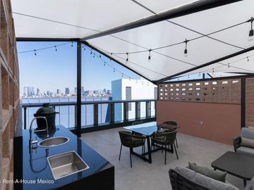 Departamento en Renta en Cuauhtémoc, Roma Sur