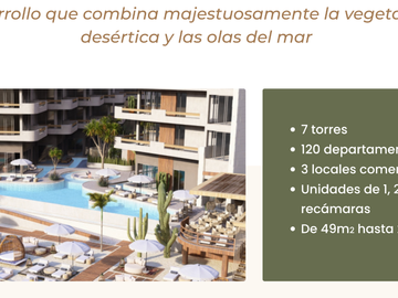 Departamentos en Preventa en Oasis Antana Mazatlan D18