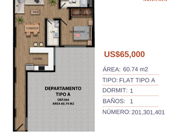 PREVENTA DEPARTAMENTOS, CALLE 27 DE NOVIEMBRE, CERRO COLORADO