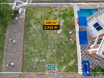 En Venta: Terreno con Vista Al Mar, Urb. Bonita Beach - Santa Marianita