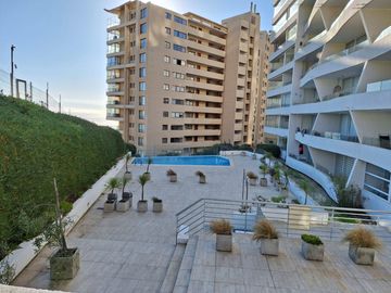 Lindo Departamento Con Jardín Privado En Costa De Montemar